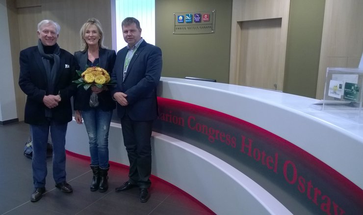 DO OSTRAVSKÉHO CLARIONU ZAVÍTAL NIZOZEMSKÝ VELVYSLANECKÝ PÁR