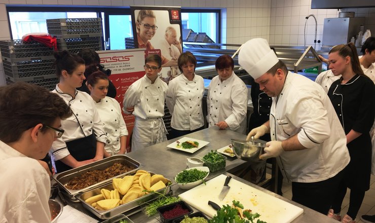 Young cooks trained under the guidance of professionals at the Clarion Olomouc